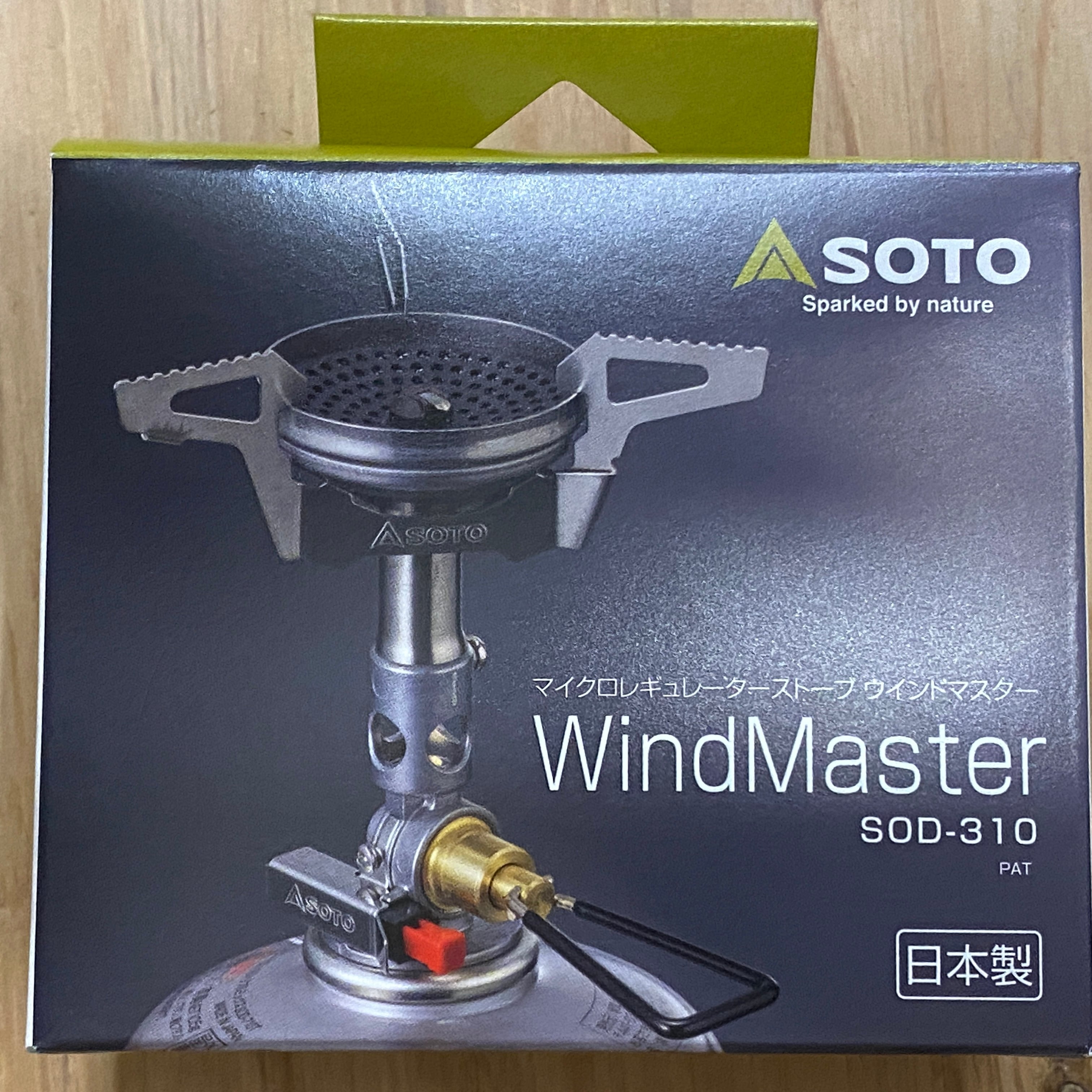 SOTO マイクロレギュレーターストーブ ウインドマスター SOD-310